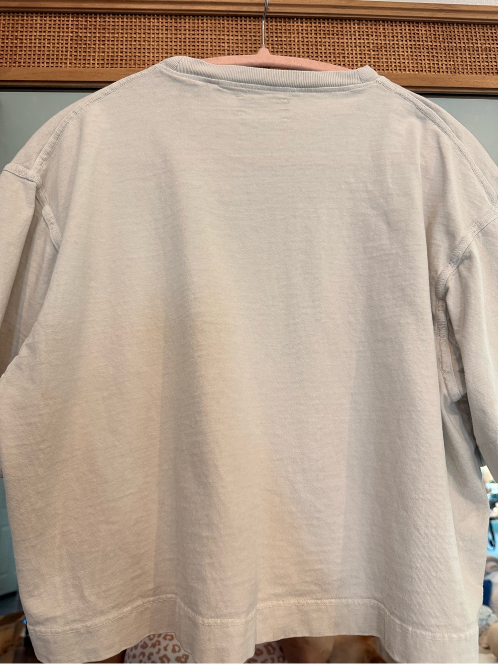 Joah Brown Boxy Cropped Tee Soft White - Picture 10 of 13
